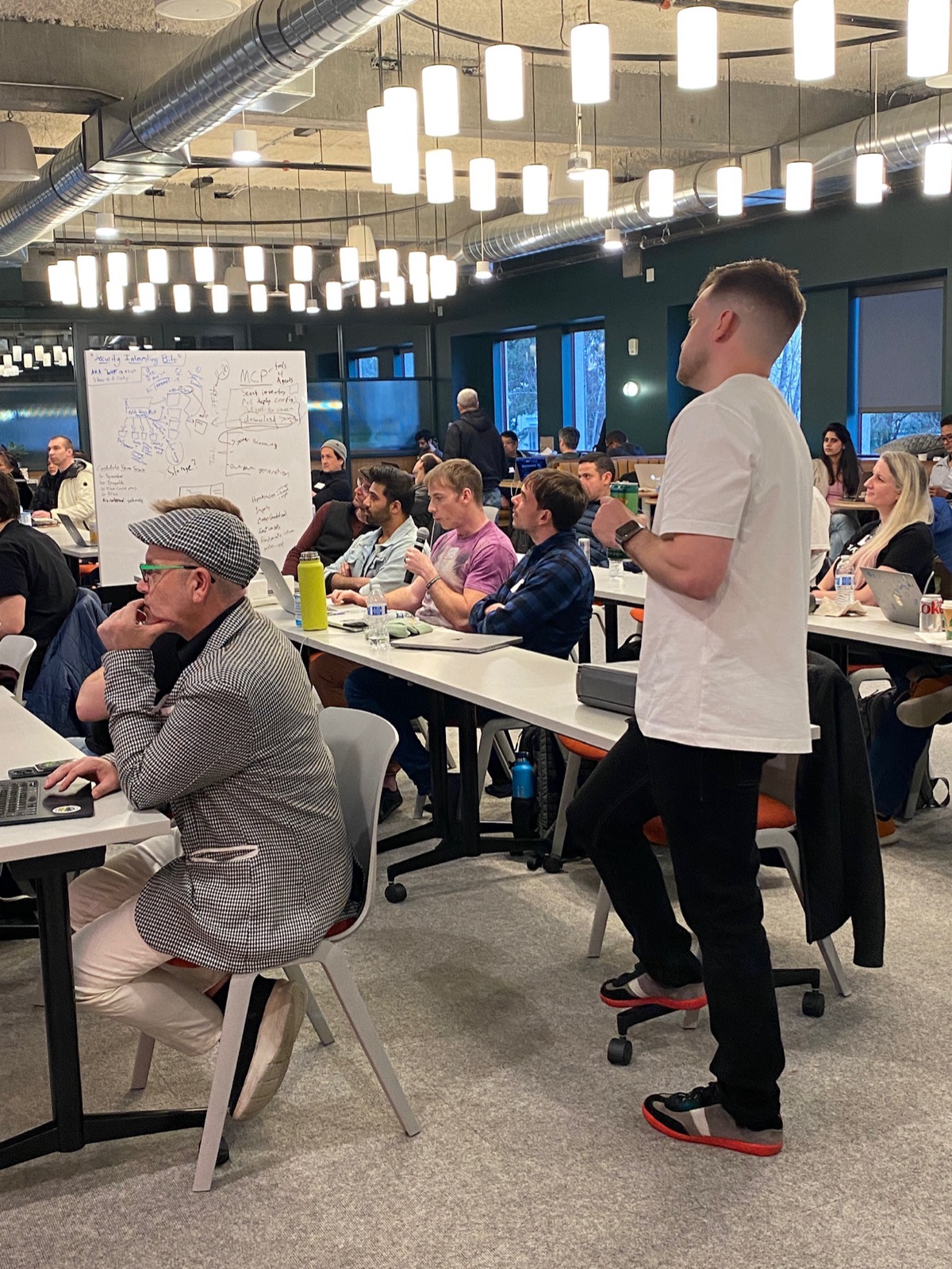 Engaged audience at NEBULA:FOG 2025